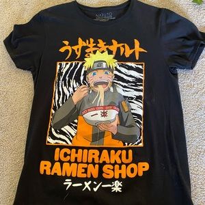 A small men Naruto t-shirt.